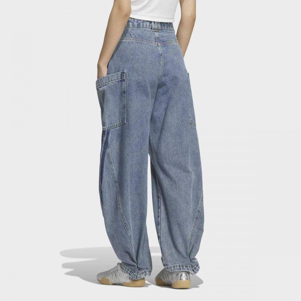 Adidas Stylish Casual Loose Fit Denim Pants Kr2628 