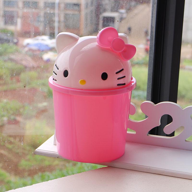 Cartoon Desktop Trash & Pen Holder for Kids Rooms