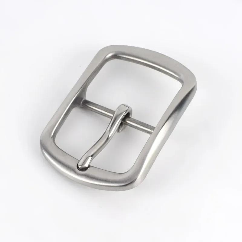 

Meetee 1 шт. 40 мм пряжка для ременя з нержавіючої сталі Чоловіки Жінки Шкіряні ремені Пряжки-голки Джинсовий пояс Запчастини для одягу