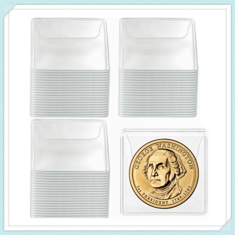 Transparent Pvc Coin Collection Bag With Sealed Closure For Collectors And Storage