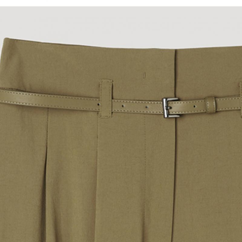 [Ea își lipsește] Pantaloni evazați cu două pliuri, SwwSlp21210 Ol