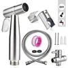 High-Pressure Bidet Sprayer Set with Stainless Steel Valve