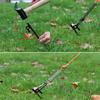 Tent Stakes Heavy Duty Metal Tent Pegs for Camping Steel Tent StakesUnbreakable and Inflexible Black