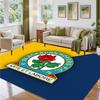 Blackburn Rovers Football Design Crystal Velvet Rug Soft Decorative Mat for Bedroom Entrance