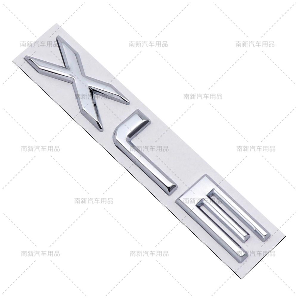 Split XLE Car Label Suitable for Toyota Asia Dragon Reina Camry Metal Modified Tail Label