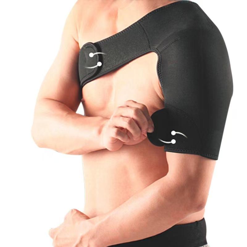 Verstellbare Neopren-Orthese Schulterbandage Bandage Therapie Rücken Schulter Stützgürtel für Schulter Rehabilitation Schmerz Verletzung