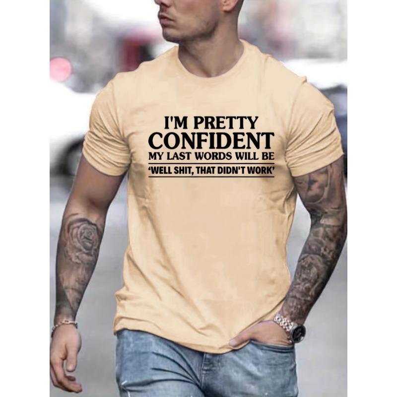 

100% Хлопок Мужская Футболка Оверсайз с Принтом Мужская Футболка с Графическим Дизайном Круглый Вырез Повседневные Удобные Футболки Футболки на Лето Мужские Топы XL