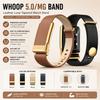 Cinturino per Orologio in Vera Pelle per WHOOP 5.0/MG Braccialetto Fitness Regolabile per Whoop5.0 One/Peak Life(MG) Braccialetti in Pelle Sottile Accessori di Ricambio