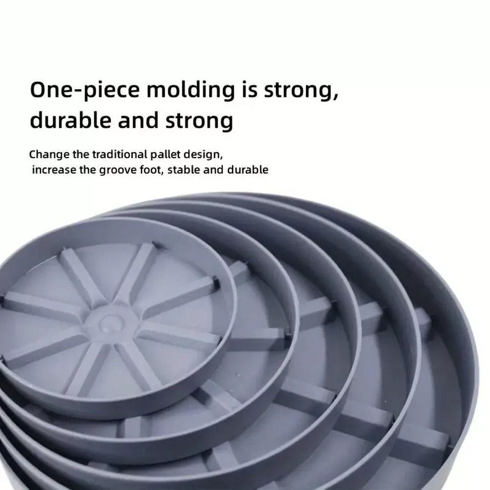 New Mobile Flowerpot Tray Plastic BreathableBase Bottom Flower Pot Gardening Anti Rotting Root Plant Pot Tray