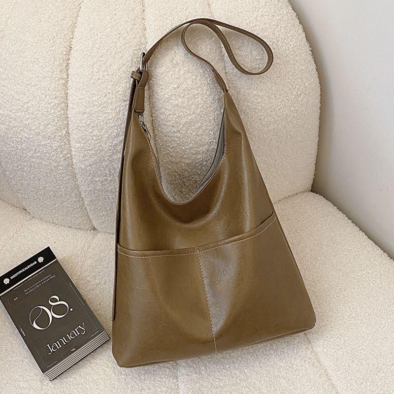 

Tote bag women s 2025 new high-end simple commuter underarm bag women s large-capacity shoulder bag