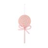 Bow Simulated Lollipop Red Pink Christmas Tree Decoration  Christmas Tree