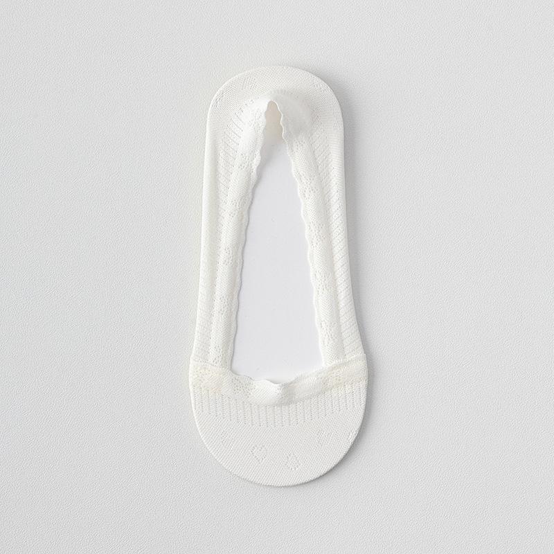 

Silk Stockings for Children with A Shallow Opening That Do Not Come Off. Invisible, Breathable, and Anti-slip Small Shoes with Boat-shaped Socks. 1 pair