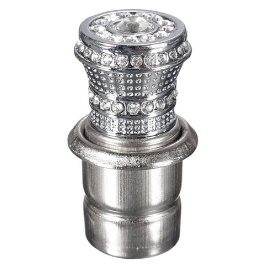 Bling Rhinestone Inlaid Auto Car Iron Cigarette Socket Lighter 12V Luxury Lgnition