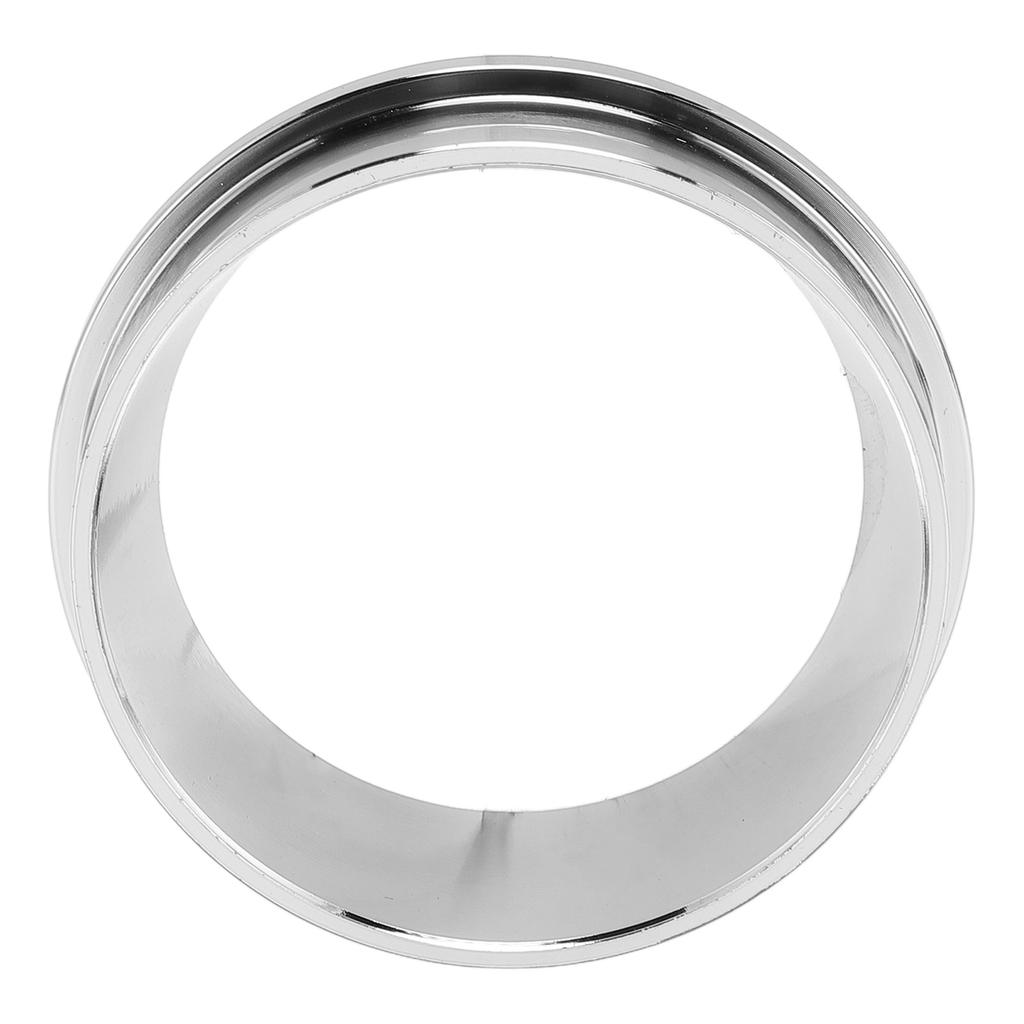 Stainless Steel Coffee Dosing Ring Dosing Funnel Replacement Aviod Mess Waste for Home Cafe Silver 57.5MM