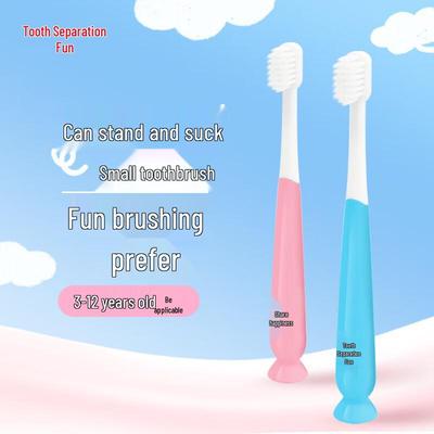 Yaya Le Kids Suction Cup Toothbrush 2-Pack Set