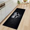 Creative Skeleton Door Mat Kitchen Long Bedroom Floor Mat Living Room Carpet Bathroom Non-Slip Mat