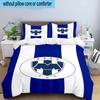 3pcs C.F.Monterrey Football Crest Art Printed Bedding Set Duvet Cover Closure Includes 1 Duvet Cover & 2 Pillowcases Bedding Sets Home Decor Gifts