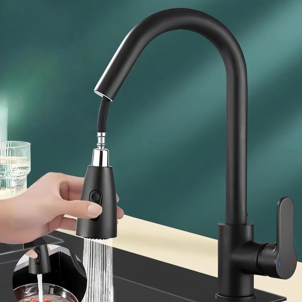 Baterii Extensibile Calde și Reci Baterii cu Braț Robotic Rotativ Baterii din Oțel Inoxidabil Pentru Bucătării Baterii pentru Lavabo Pentru Toalete Baterii pentru Lavabo