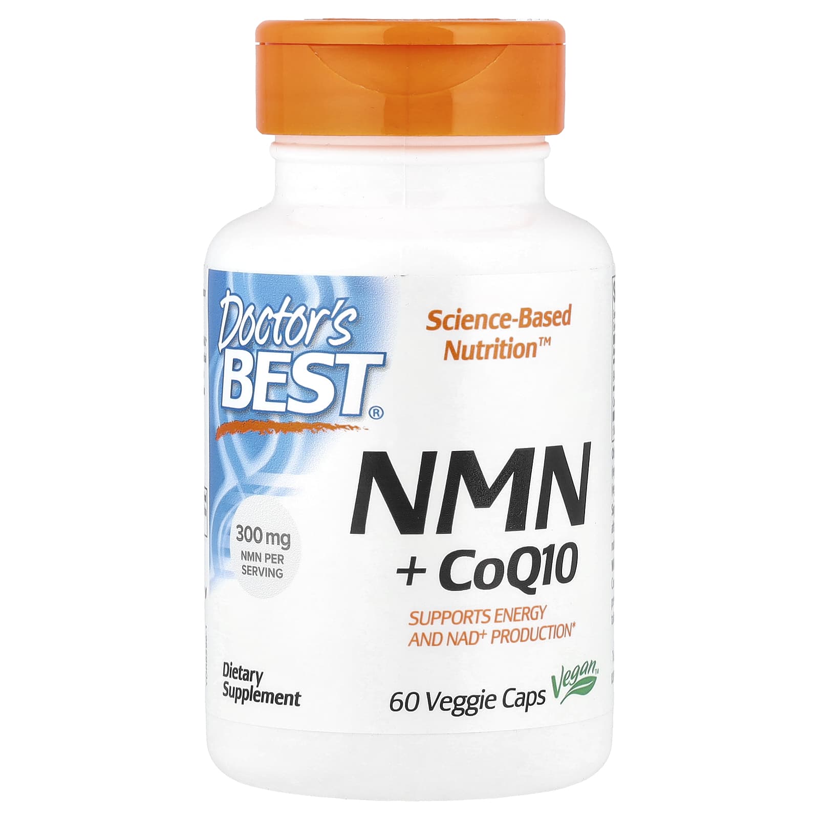 

Doctor S Best, Nmn + Coq10, 60 Veggie Caps