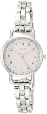 Analog Fine Nickel Free Metal Band Floral Pattern Silver [Fieldwork] ST241p-1 Women's