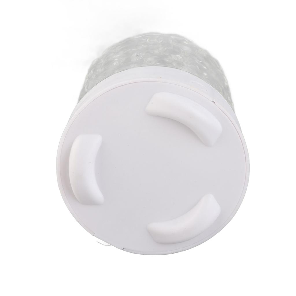 Crystal Table Lamp Projection Dimmable Night Light 16 RGB Color Changing Lamp for Bedroom Bedside 5W USB Charging