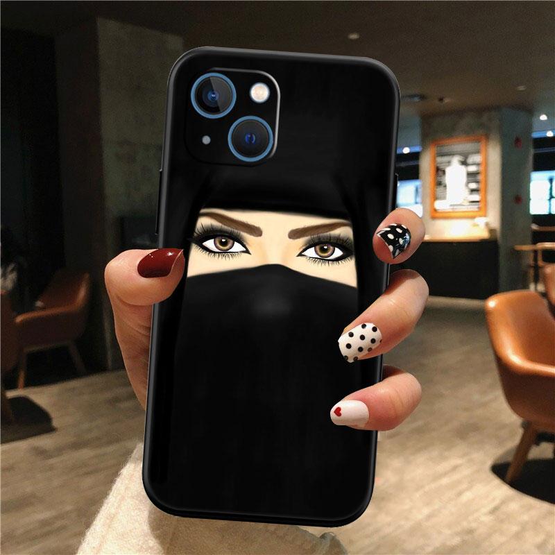 Islamic Muslim Girls Hijab Case for Samsung M06 M15 M16 M35 M55 M56 A36 A42 A50 A50S A51 A52 A32 A33 A05 A05S A06 A16 A20