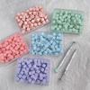 50/100 Pcs Square Nail Art Sponge Set Gradient Nail Brushes Gel Polish Design Nail Sponge Grab Pen Manicure Supplies