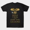 Join The Legions - Imperial Roman Legionary Eagle T-Shirt 100% Cotton O-Neck Summer Short Sleeve Casual Mens T-shirt Size S-3XL