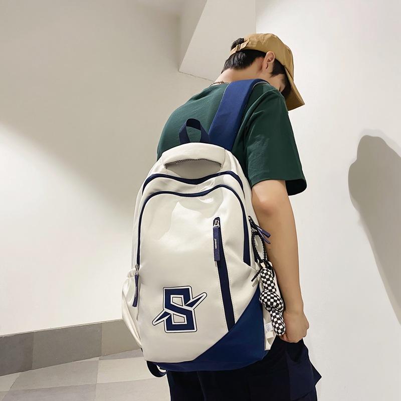 

Школьный рюкзак новый женский рюкзак для ученика средней школы высококачественный студенческий рюкзак большой вместимости универсальный маленький свежий рюкзак