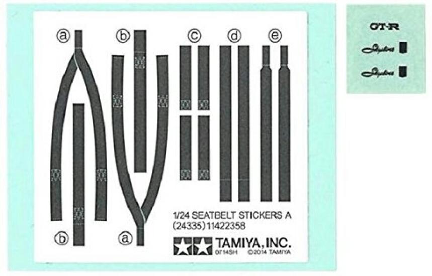 Completely Tamiya Nissan Skyline Street Custom Etching Parts Plastic Model Kit "Brand New, Shrink-Packed, Unopened" 1/24 2000GT-R