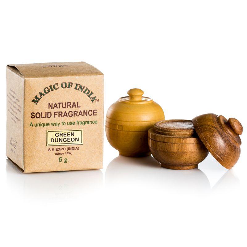 Magic of india green dungeon naturalne perfumy w kremie, 6 g, edycja limitowana
