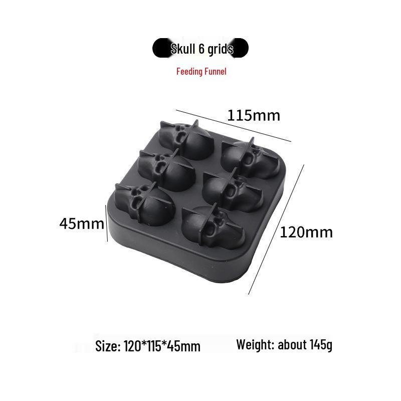 Commercial Food-Grade Silicone Ice Ball and Cube Mold