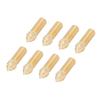 8pcs High Speed Extruder Nozzles 0.4mm High Flow Rate Rapid Heating Brass M6 Thread Nozzles for K1