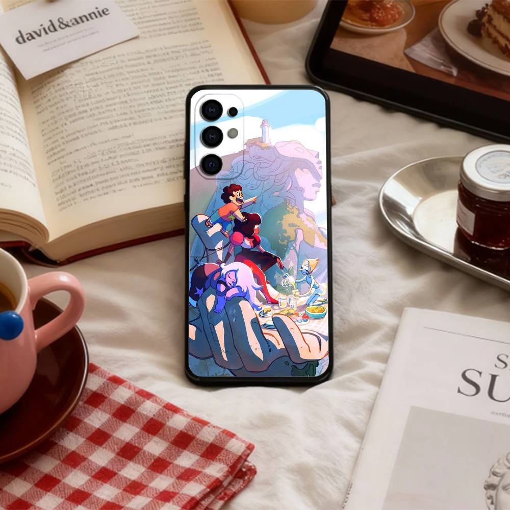 LGBTQ  S-Steven U-Universe   Phone Case For Samsung S 25,24,23,22,30,21,10,9,Ultra,Plus,Lite,FE,4,5 G Soft Black Case
