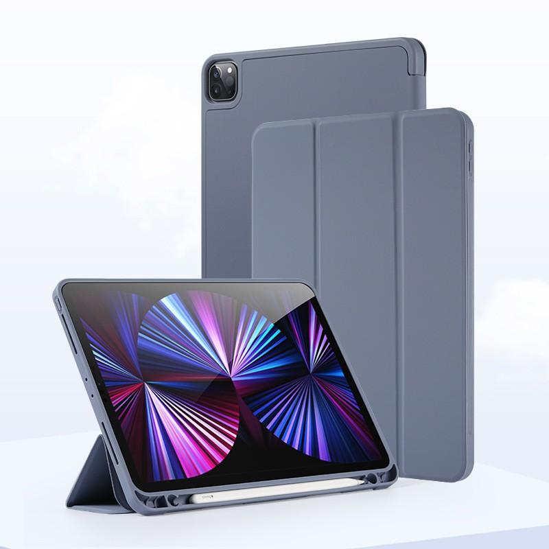 Schlanke Silikonhülle iPad 10.2 9.7 10.5 11 12.9 Air 4 5 Mini 6 Pro Mit Ständer Magnetische Sleep/Wake-Funktion