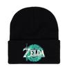 Of Legend Zelda Printed Knit Hat With Ear Protection For Game Enthusiasts