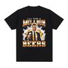 Lustiges Ich nehme eine Million Bier T-Shirt Herren Damen Kleidung Mode Hip Hop T-Shirt Lässig Baumwolle Kurzarm Übergroße T-Shirts