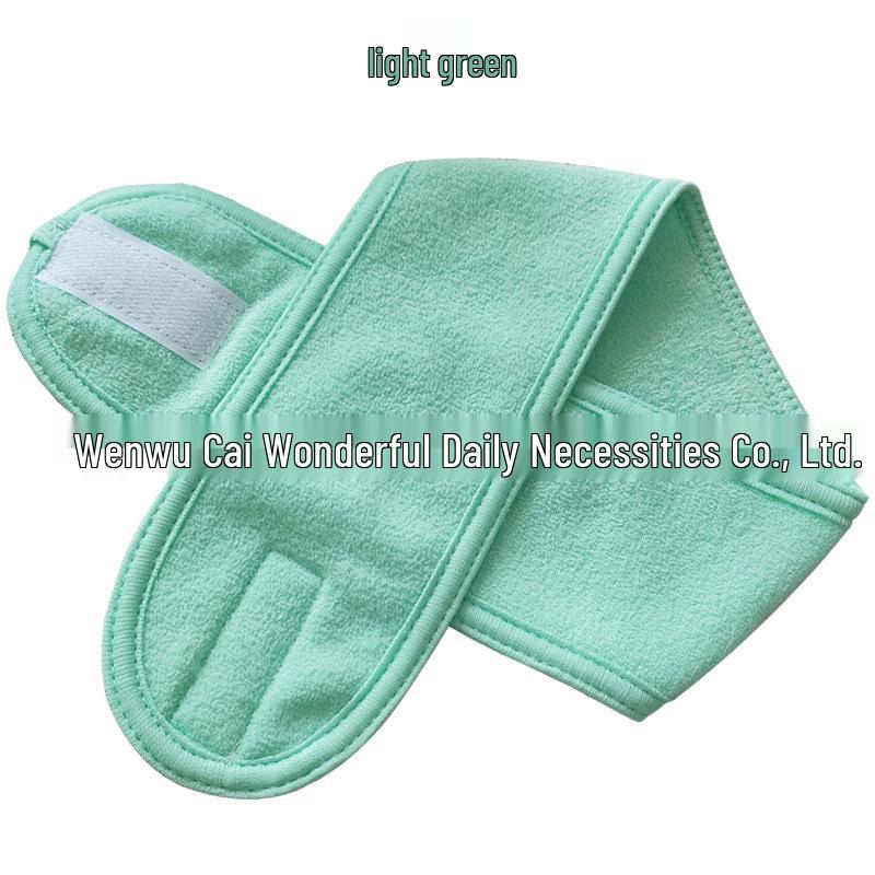 Velcro Hair Tie Women's Makeup Headband - European & American Style Hair Accessories