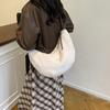 Plush Bag Women's Large-capacity New Autumn and Winter Plush Shoulder Messenger Bag Commuter Dumpling Bag