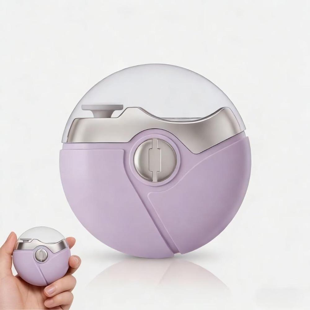 2 Speeds Adjustable Electric Polishing Nail Clippers Dual-Speed Quiet Electric Toenail Clippers Rechargeable One-Hand Operated