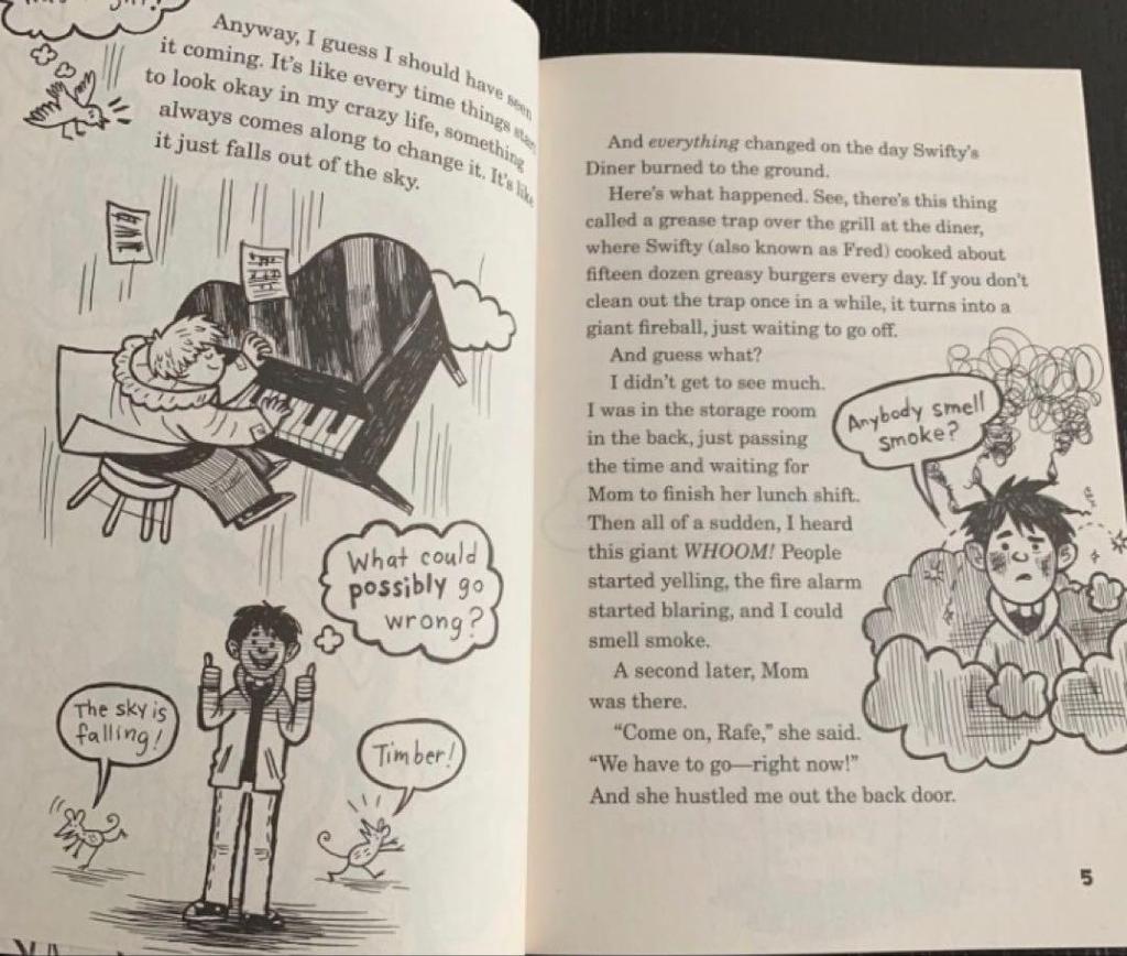 [USED] Middle School: 7 interesting children's novels in English