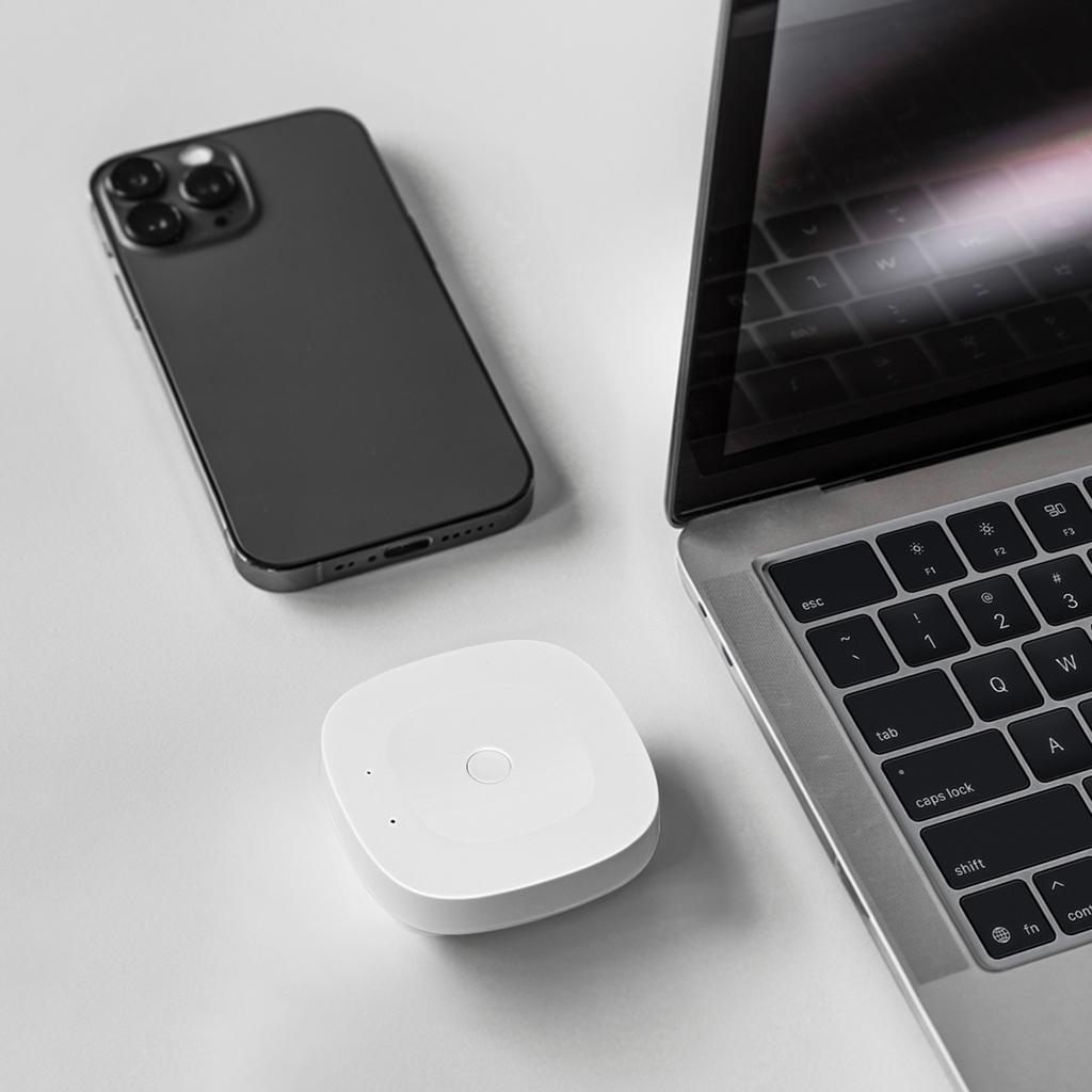 Multi-mode Smart Gateway Type-C Port ZigBee WiFi BT Mesh Hub APP Remote Control Compatible for Alexa Google Home Voice Control