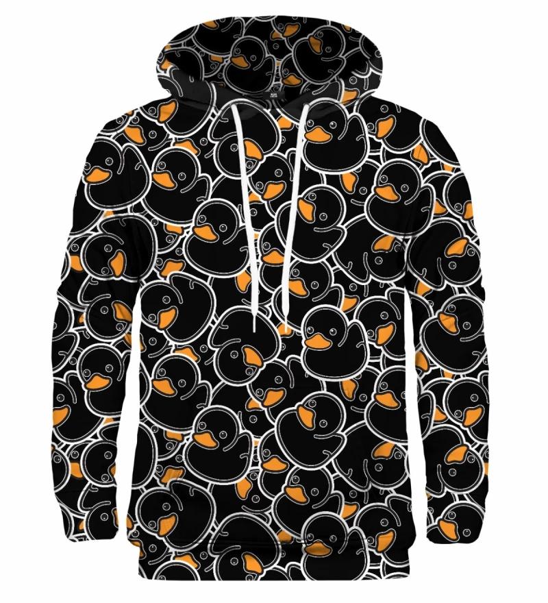 Frühling Herbst Mode Gelbe Babyente 3D-Druck Niedliche Grafik Kapuzenpullover Herren und Damen Lässiges Langarm-Sweatshirt mit Kapuze