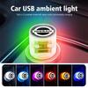 For Car Accessories USB LED Light Auto Interior Atmosphere Light Patrol Y62 Y61 Versa Altima X-trail Sunny Qashqai AGKLN1
