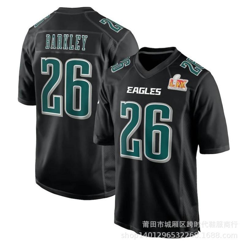 Philadelphia Eagles 1 Jalen Hurts Football Jersey Mens Sports Game Uniform
