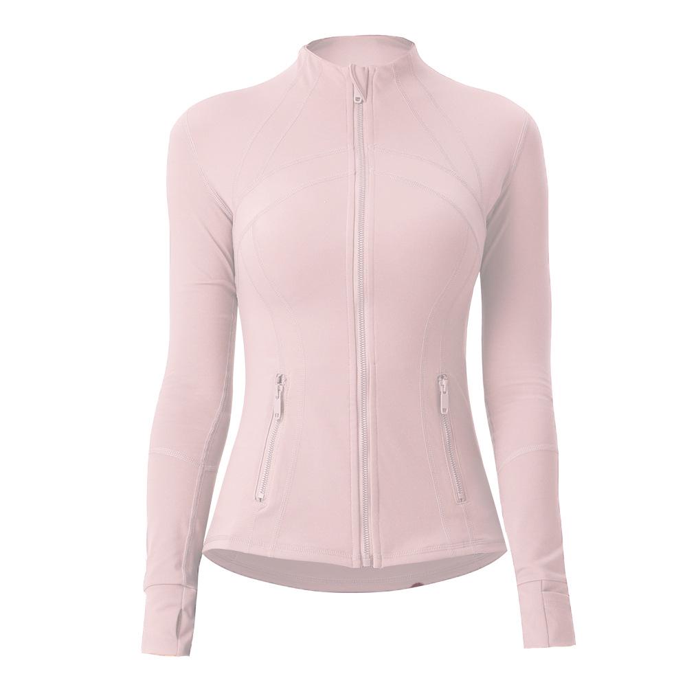 Women's Slim-Fit Double-Sided Brushed Yoga Jacket