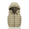 Kids Casual Hooded Lightweight Padded Vest for Boys Girls Everyday Wear