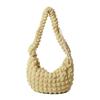 Today's Fashion Women's Bags, Niche Pleated Bags Women's Shoulder Underarm Bags, Portable Puff Bags