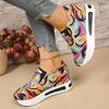 Fashion Fashion Mix Color Sneakers for Women 2025 Autumn Luxury Crystal Platform Vulcanize Shoes Woman Letter Print Slip On Shoes Mujer