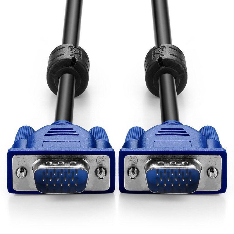 Кабель VGA 1,5/3/5 м 3+5 для подключения монитора, телевизора, проектора, компьютера